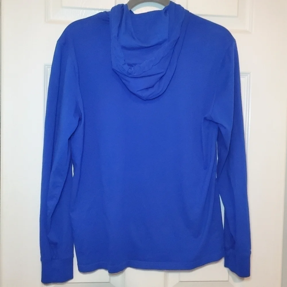 Polo Ralph Lauren Blue Logo Hooded Jersey T-shirt Sz S